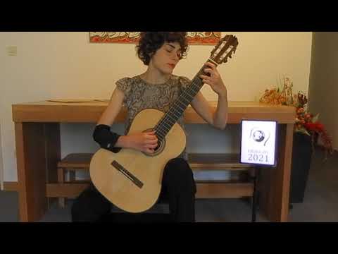 Cristina Galietto – FRAUCHI International Guitar Competition 2021, First Round