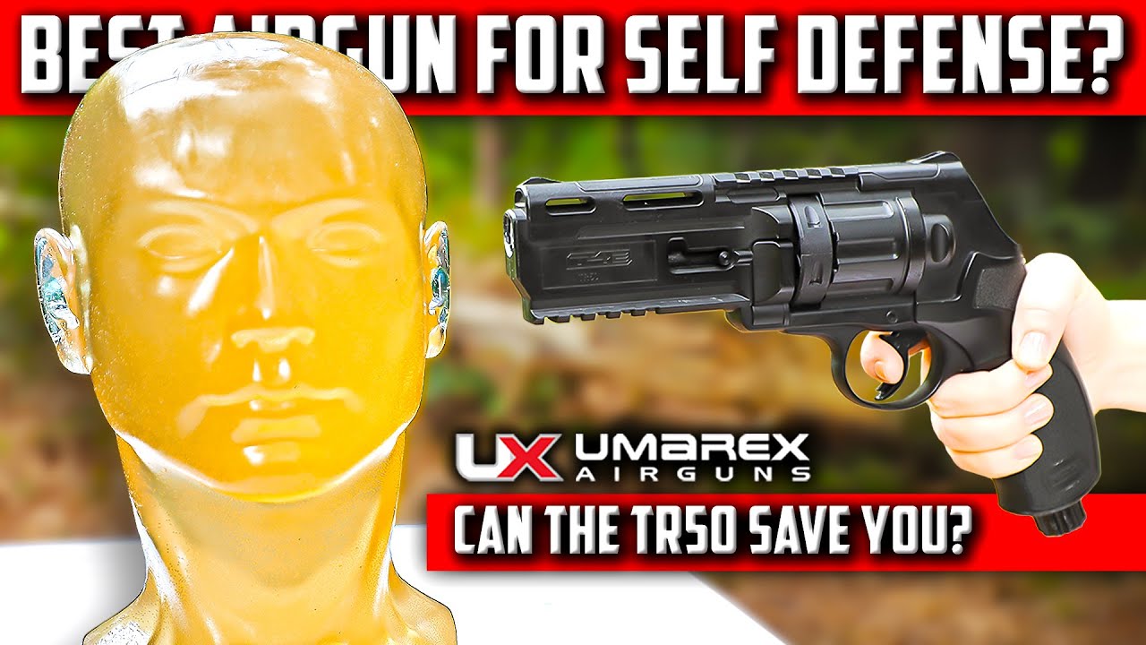 How Destructive is the Umarex TR50 .50 Cal Revolver? Self-Defense Test on a Ballistic Head