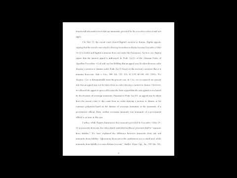 Arkansas Supreme Court: Governor's COVID Order does not allow for interlocutory appeal if dismissal denied by trial court