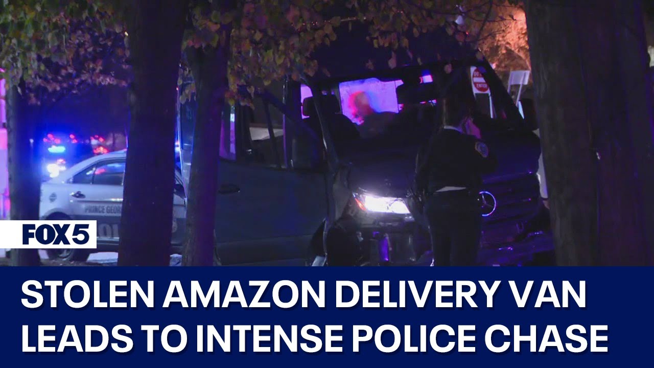 Man Arrested for Carjacking Amazon Delivery Van and Leading Police on Chase Man Arrested for Carjacking Amazon Delivery Van and Leading Police on Chase