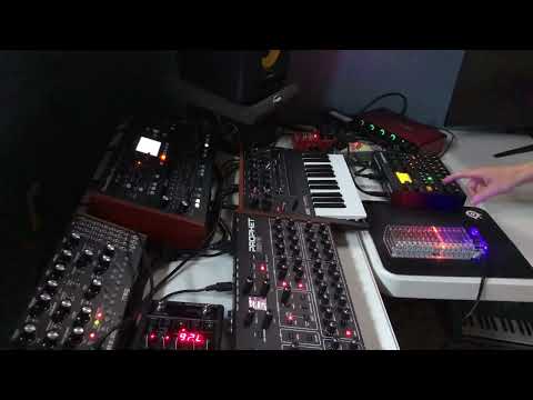 Digitakt, Prophet Rev2, Deepmind 12D And A Monologue - Sequence 13