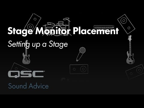 Stage Monitor Placement: Setting up a Stage | Sound Advice