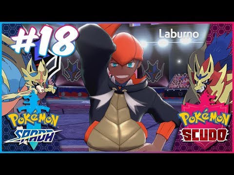 Pokemon Sword and Shield - CHALLENGE LABURNO! Dragon Gym Leader. [Episode 17] with Attrix