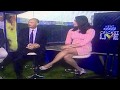 Mayanthi Hot Leg Cross Showing Her Milky Thighs