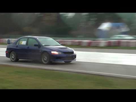 Z. Obłudek - Mitsubishi Evo VIII - Puchar Jesieni SuperOES - Tor Kielce 11-11-2010