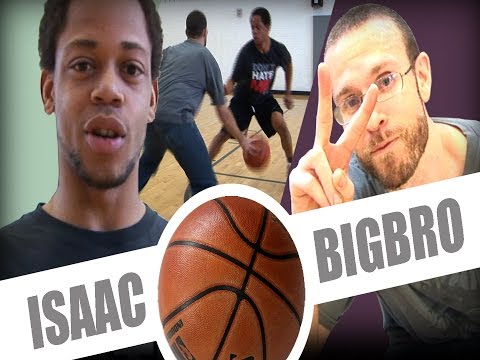 1 on 1 Basketball (Isaac vs Big Brother) Game 076 - V1F