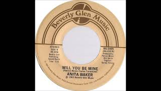 ANITA BAKER   WILL YOU BE MINE