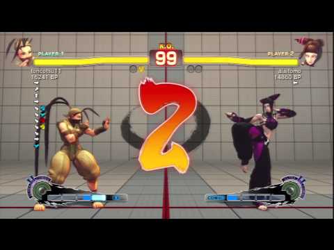SSFIV: Toncotsu (Ibuki) vs aiatomo (Juri) TRUE-HD QUALITY