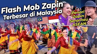Download lagu Flash Mob Tarian Zapin ASEAN Terbesar di Malaysia - Encore Melaka mp3