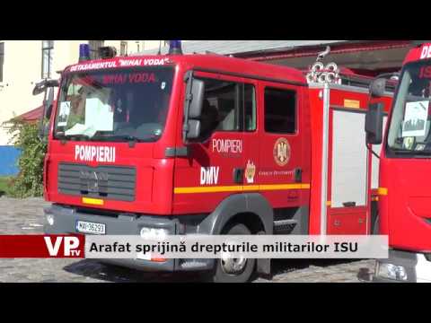 Arafat sprijină drepturile militarilor ISU
