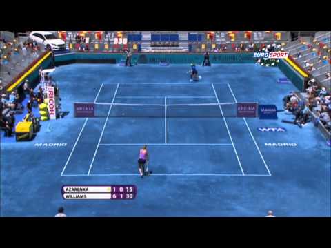 Sfrustrowana azarenka ;) Finał WTA Madrid 2012