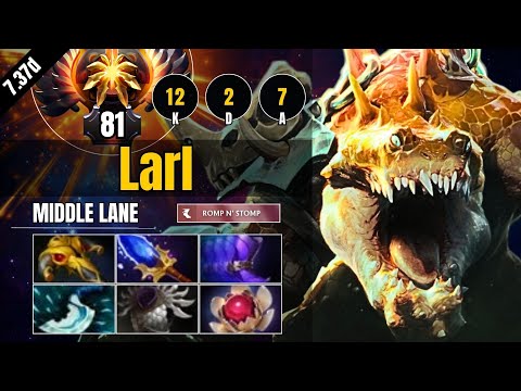 Larl [Primal Beast] MID LANE MONSTER – Breaking Enemies with Brutal Force – 7.37d [Watch & Learn]