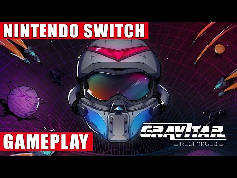 Gravitar: Recharged Nintendo Switch Gameplay