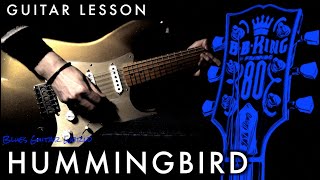 How to play - B.B. King with John Mayer “Hummingbird” | Guitar Lesson