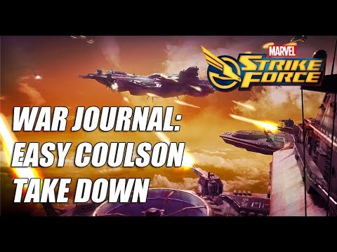 WAR JOURNAL: Easy Coulson & S.H.I.E.L.D. Takedown - Marvel Strike Force (MSF)