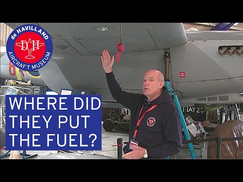 Where did they put all the Fuel in the Mosquito ?