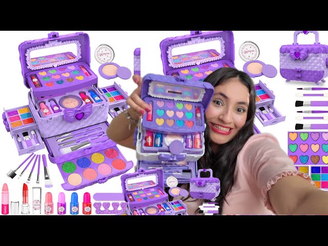 Vídeo relacionado con Maquillaje para Niñas, Juguetes 3-10 Años, Maletín Unicornio, Estuche de Maquillaje, Regalo de Cumpleaños