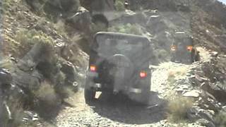 4x4 jeep South Park Canyon Death Valley