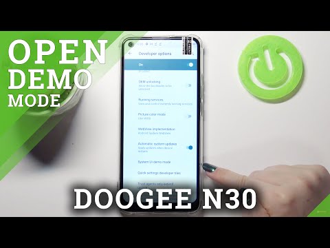 How to Enable Demo Mode in DOOGEE N30 – Demonstration Mode