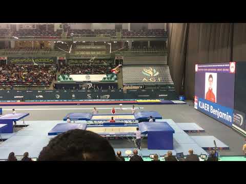 Benjamin Kjær, European Championships 2018