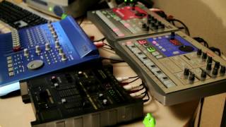 Video thumbnail for Old iMac Cubase VST KORG electribe Tascam US-428 by chry them