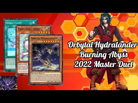 Orbital Hydralander Kaiju BA Sekkas light Ed Deck Profile Master Duel