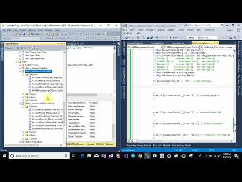 Accounting Management System Part 58 Purchase Invoice Debit and Credit Form in C C Sharp