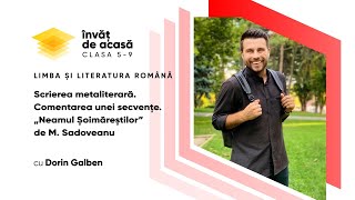 "Comentarea unei secvențe „Neamul Șoimăreștilor”