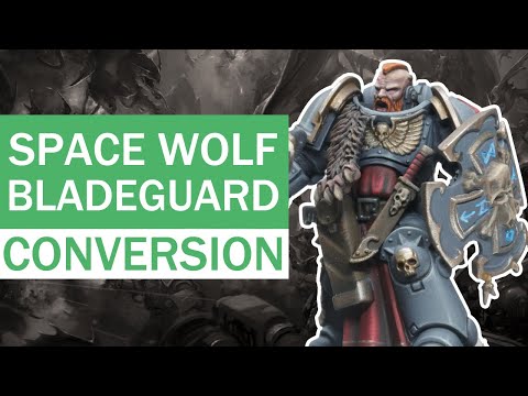 Kitbashing Space Wolf Bladeguard Veterans