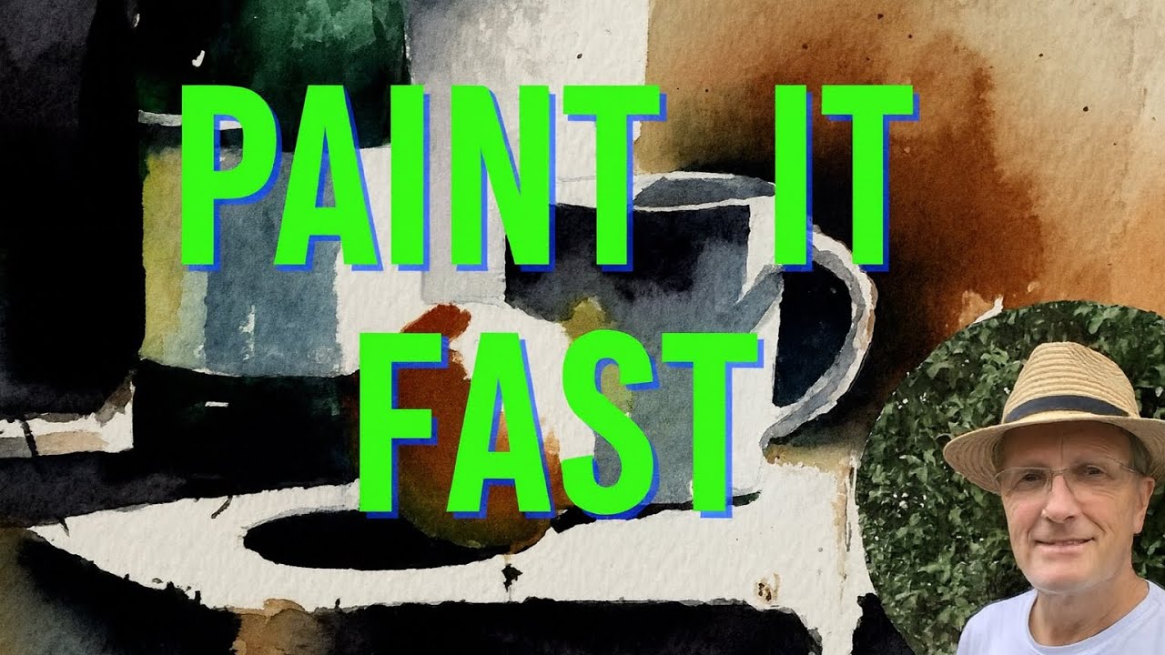 Paint a Dramatic Still Life in Watercolour | Easy Step-by-Step Tutorial