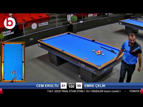 CEM EROLTU & EMRE ÇELİK Bilardo Maçı - 