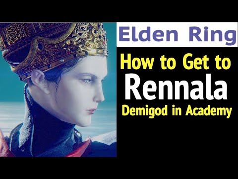 Elden Ring: How to Get to Rennala, Demigod in Academy (Location Walkthrough) Red Wolf Moongrum Guide