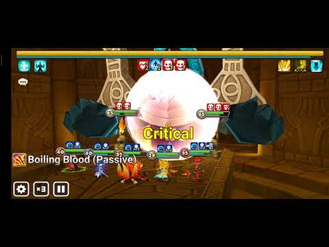 Hall of Wind B10 - Summoners War Auto Mode with default 4star monsters