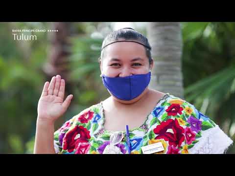 First guests | Bahia Principe Grand Tulum