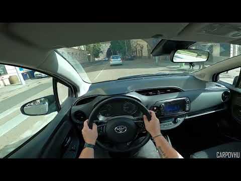 2017 Toyota Yaris 1.5 Hybrid/Petrol/Benzin - 55 kW (~75 le) - Hungarian POV Drive - Magyar POV Videó