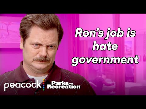 Ron Swanson explains libertarianism to a 9-year-old | Parks and recreation