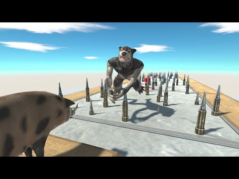 Every Units Road of Spike - Animal Revolt Battle Simulator