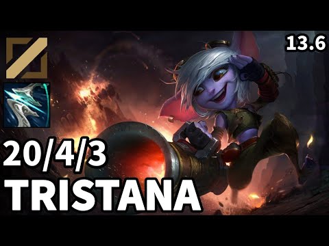 Tristana Mid vs Viktor - KR Grandmaster | Patch 13.6