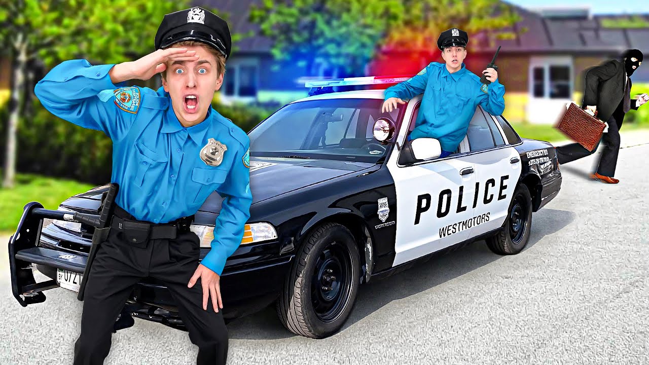 Стали ПОЛИЦЕЙСКИМИ на 24 ЧАСА Челлендж !