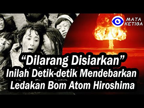 Inilah Detik-detik Mendebarkan Ledakan Bom Atom Hiroshima, Jepang, Pemandangannya terlalu Mengerikan