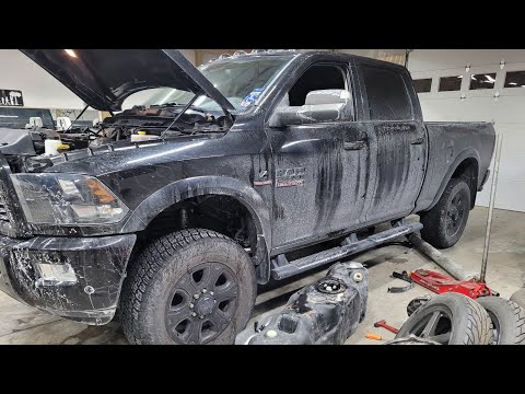 Installing $4,000 In Parts On This Low Mileage 2017 Ram 2500 | Fleece Cheetah Turbocharger Install
