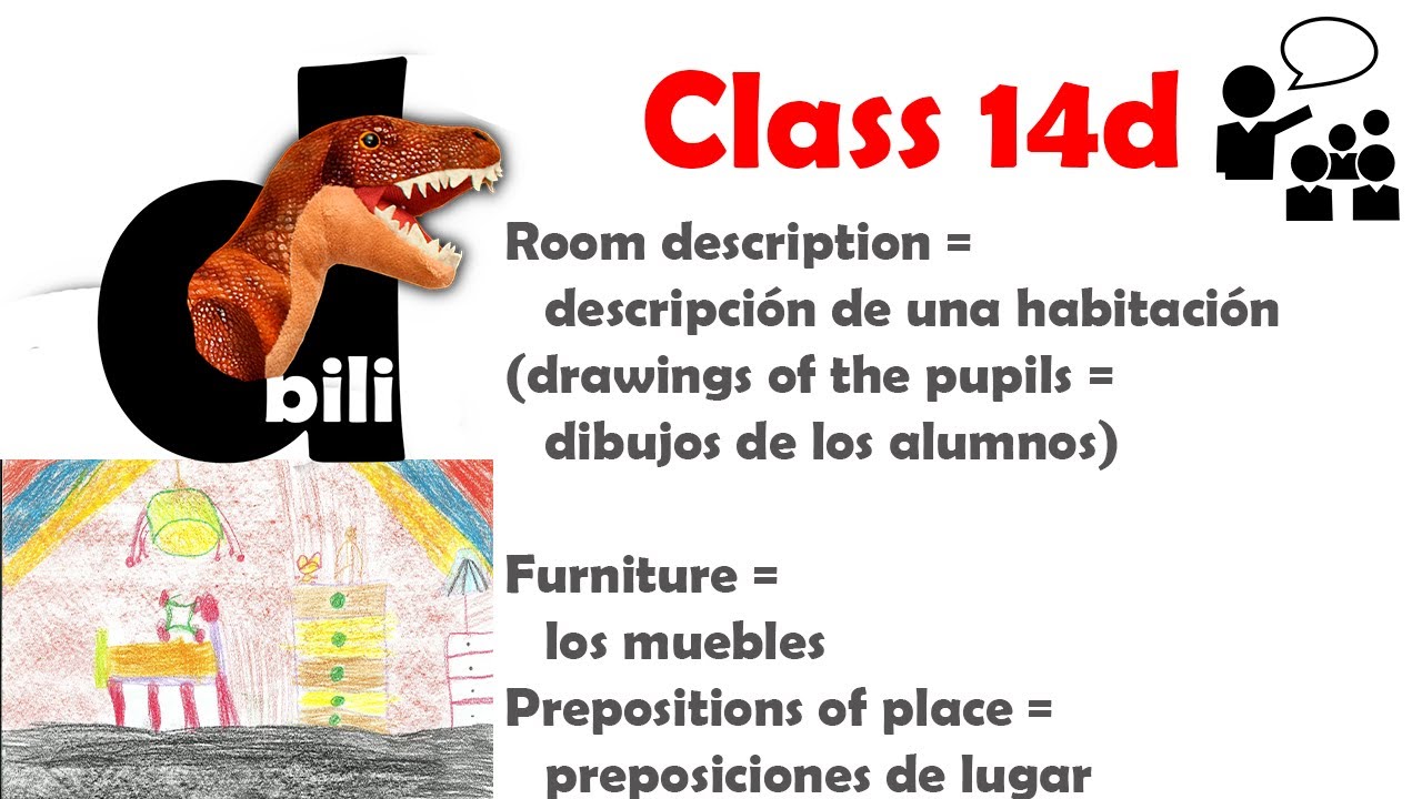 Aprender inglés – 14d– Descripción de una habitación (Room description) 2/2