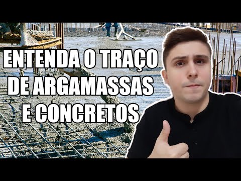 Entenda os Traços para Argamassas e Concretos