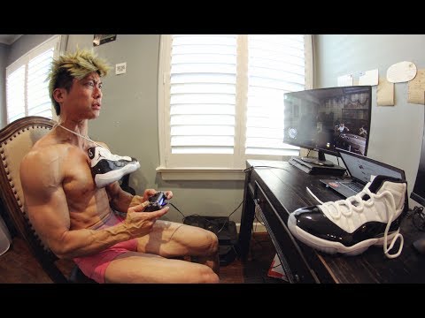 Effects Of Video Games and Materialism/1 FINGER CABLE CROSSOVER! (Air Jordan 11 Concrod Review)