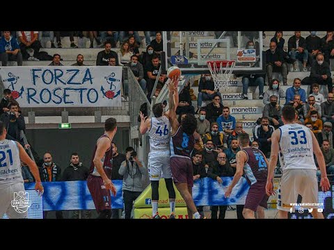 ROSETO vs REAL SEBASTIANI RIETI - HL Serie B 2021/22
