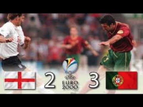 Euro 2000 Portugal vs England 3 2 all goals and highlights #euro2000 #PortugavsEngland3 2