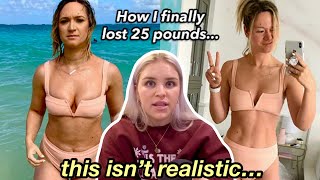 EATING LIKE ALISHA MARIE *weight loss journey, losing 25lbs + the BEST healthy snacks?!* leggo