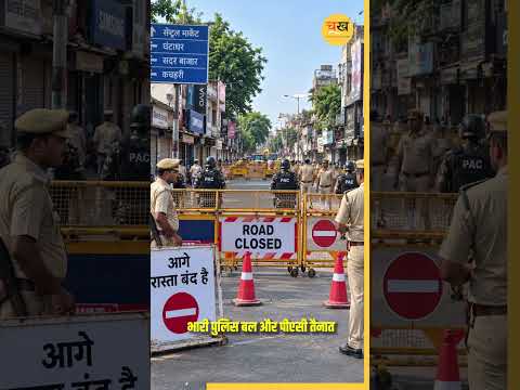 मेरठ सेंट्रल मार्केट में फिर चला बुलडोजर, 44 भवनों पर कार्रवाई |