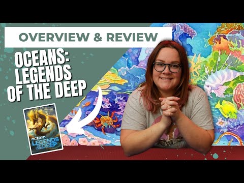 Oceans and Legends of the Deep Expansion | Kickstarter | Board Game Overview and Review