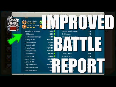 ARE SKILLS STACKING FROM COMMANDERS? - done tests with the improved battle report - Rise of Kingdoms